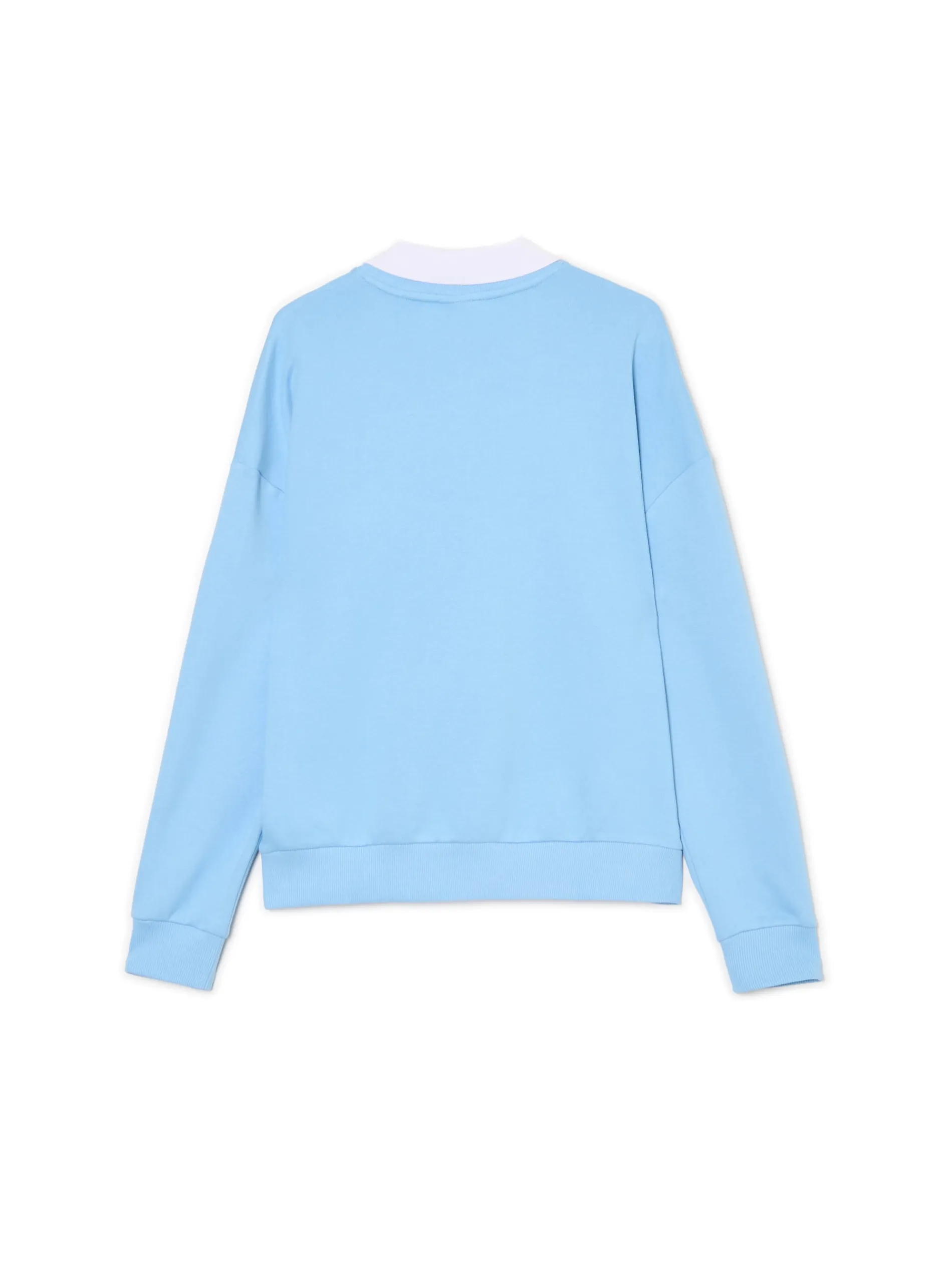 Cropp Bluzy*Niebieska bluza z kołnierzykiem