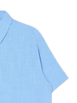 Cropp Koszule, Bluzki*Niebieska koszula w retro stylu