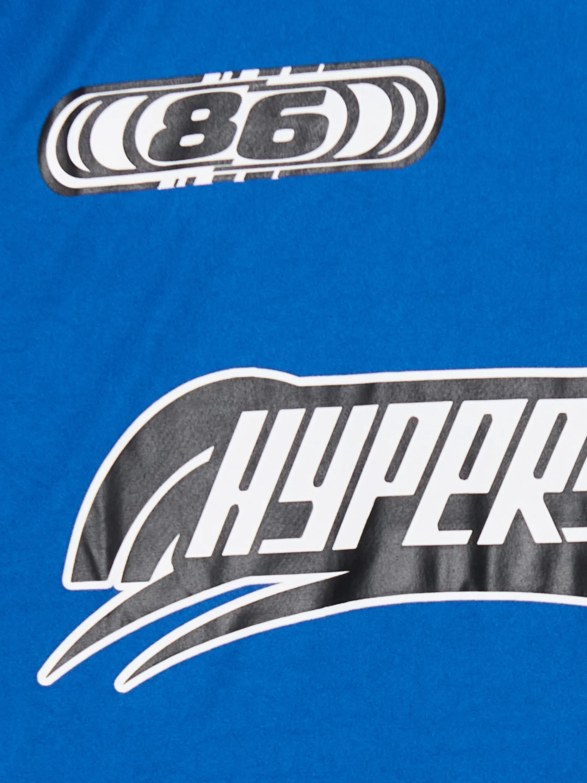 Cropp Koszulki, Topy*Niebieska koszulka oversize Baltic Games