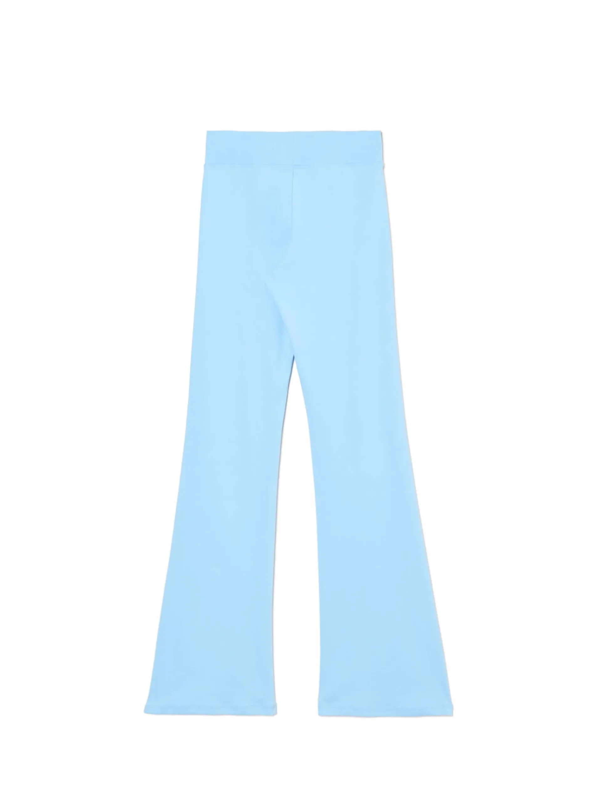 Cropp Spodnie*Niebieskie dresy typu flare