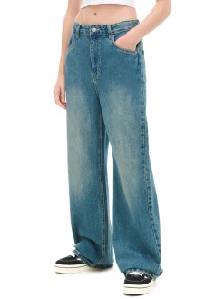 Cropp Jeansy*e jeansy retro wide leg