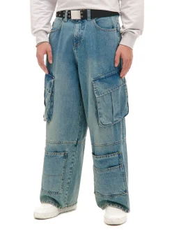 Cropp Jeansy*e jeansy skater z kieszeniami