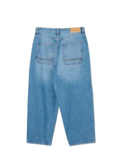 Cropp Jeansy*e jeansy skater z efektem sprania