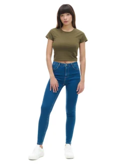 Cropp Jeansy*e jeansy skinny push up
