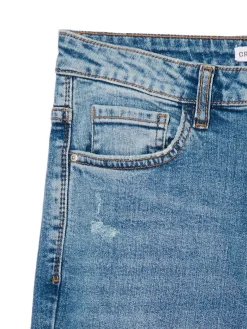 Cropp Jeansy*e jeansy skinny z przetarciami