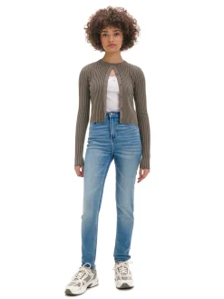 Cropp Jeansy*e jeansy skinny z kieszeniami