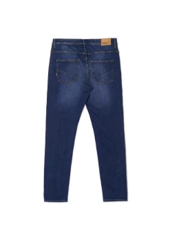 Cropp Jeansy*Niebieskie jeansy slim