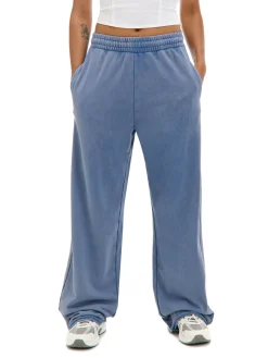 Cropp Spodnie*Niebieskie spodnie wide leg