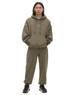 Cropp Bluzy|Sety*Oliwkowa bluza hoodie z naszywką UNISEX