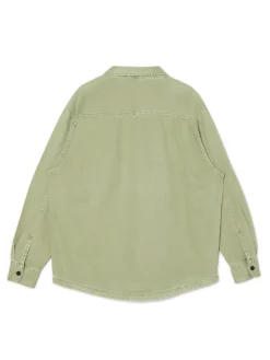 Cropp Denim|Koszule*Oliwkowa koszula z kieszeniami