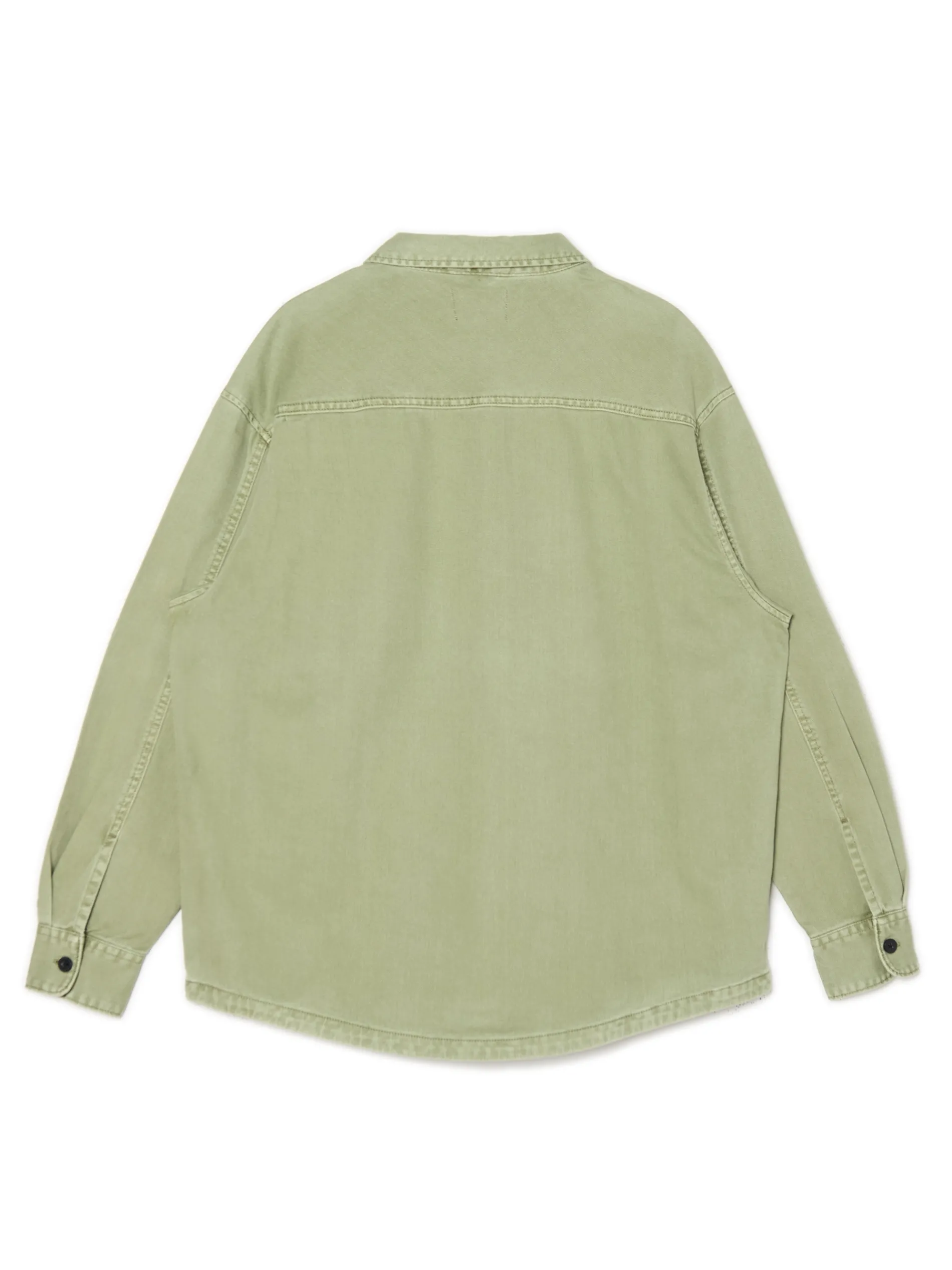 Cropp Denim|Koszule*Oliwkowa koszula z kieszeniami