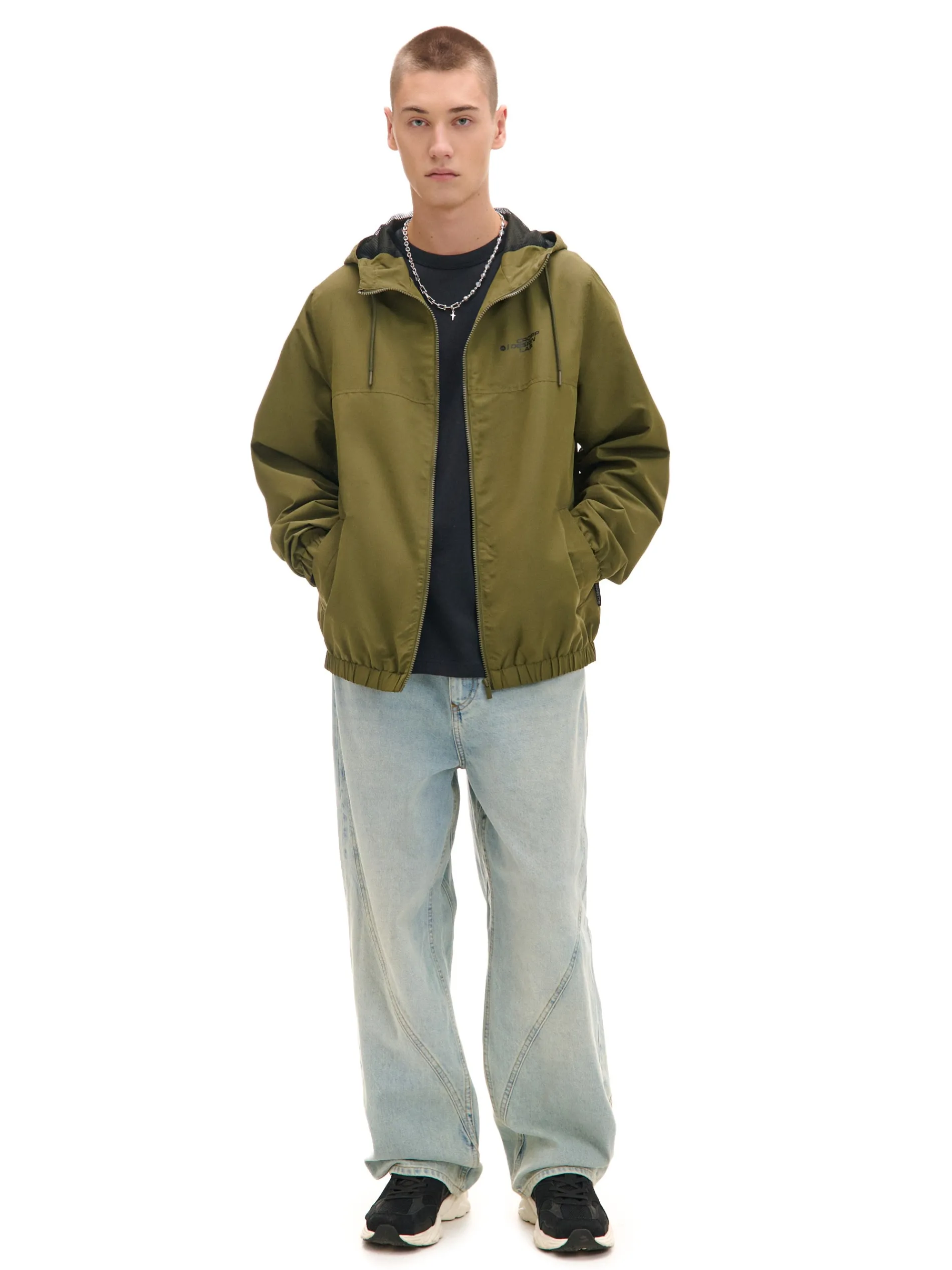 Cropp Kurtki, Płaszcze*Oliwkowa kurtka z kapturem