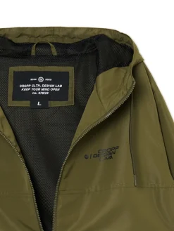 Cropp Kurtki, Płaszcze*Oliwkowa kurtka z kapturem