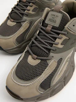 Cropp Sneakersy*Oliwkowe sneakersy