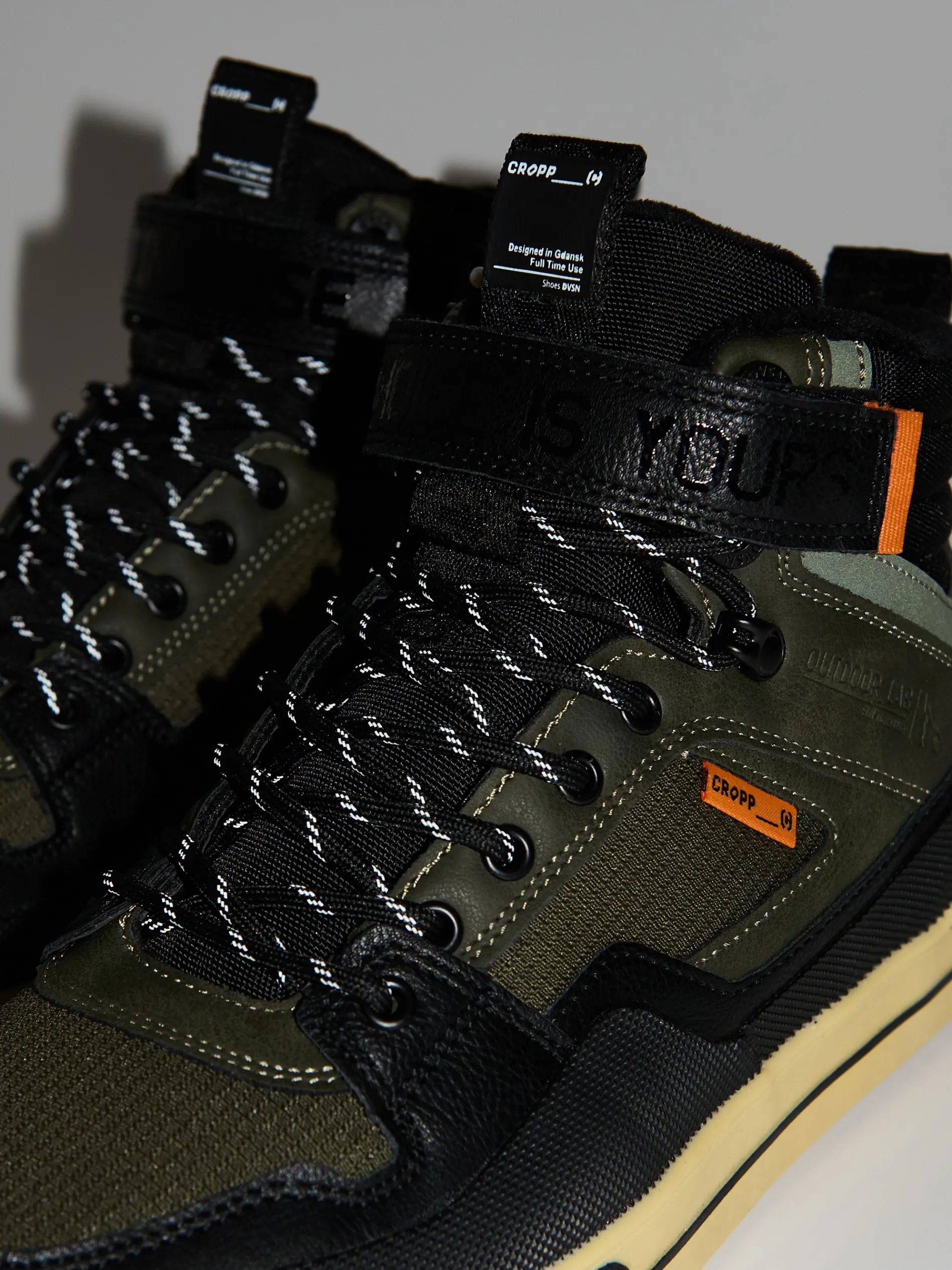 Cropp Sneakersy|Za Kostkę*Oliwkowe sneakersy za kostkę