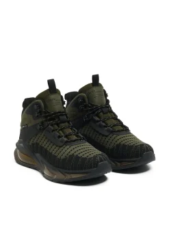 Cropp Sneakersy*Oliwkowe sneakersy za kostkę