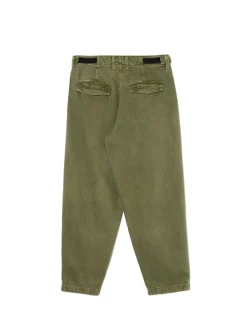 Cropp Baggy|Spodnie*Oliwkowe szerokie chinosy