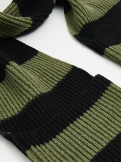 Cropp Szaliki*Oliwkowy szalik z kieszeniami