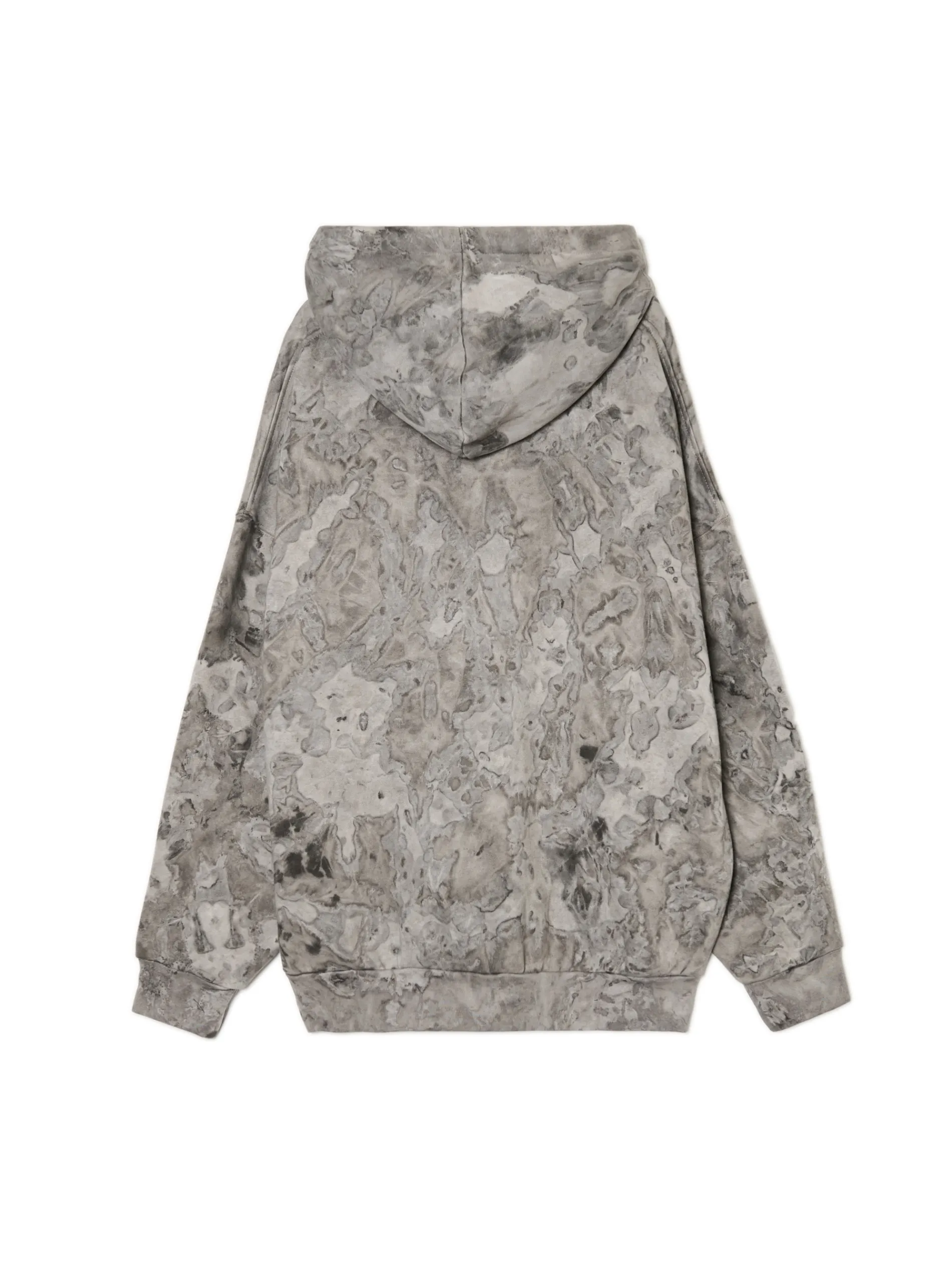 Cropp Bluzy*Oversizowa bluza z kapturem i nadrukiem