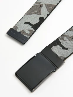 Cropp Paski*Pasek do spodni z militarnym nadrukiem