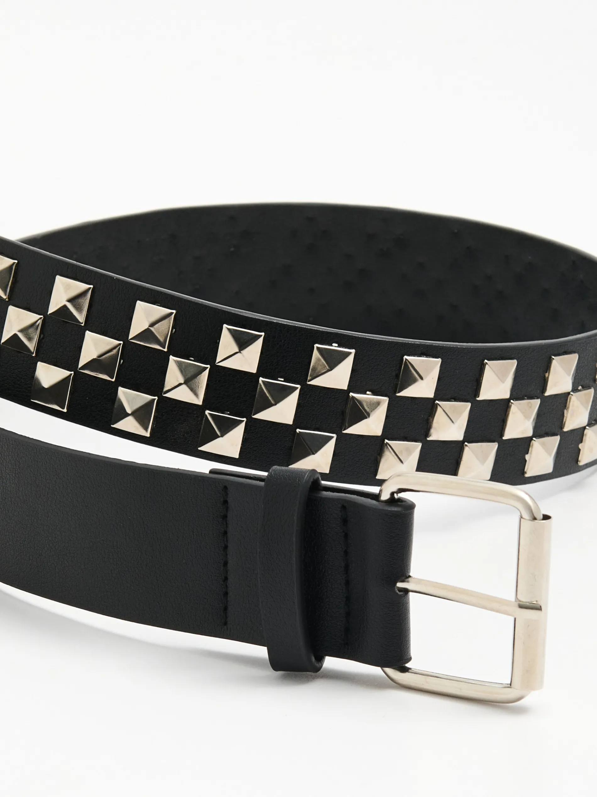 Cropp Paski*Pasek z imitacji skóry i ćwiekami