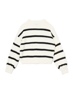 Cropp Swetry*Pasiasty sweter z szerokim rękawem