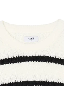 Cropp Swetry*Pasiasty sweter z szerokim rękawem