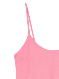 Cropp Sukienki, Kombinezony*Pastelowa sukienka midi z wiskozy i lnu