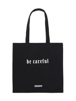 Cropp Torby, Plecaki*Płócienna czarna torba shopper