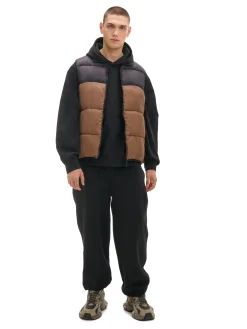 Cropp Kurtki, Płaszcze*Pikowana brązowa kamizelka