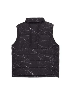 Cropp Kurtki, Płaszcze*Pikowana kamizelka z nadrukiem