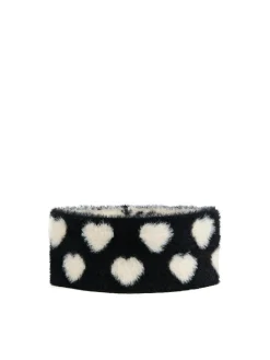Cropp Czapki*Pluszowa opaska w serduszka
