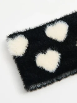 Cropp Czapki*Pluszowa opaska w serduszka