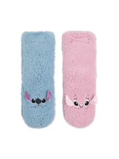 Cropp Cozy|Skarpety, Rajstopy*Pluszowe skarpetki Stitch i Andzia