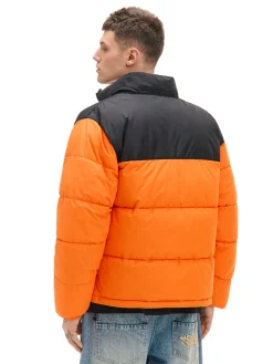 Cropp Kurtki Zimowe|Kurtki, Płaszcze*Pomarańczowa kurtka puffer