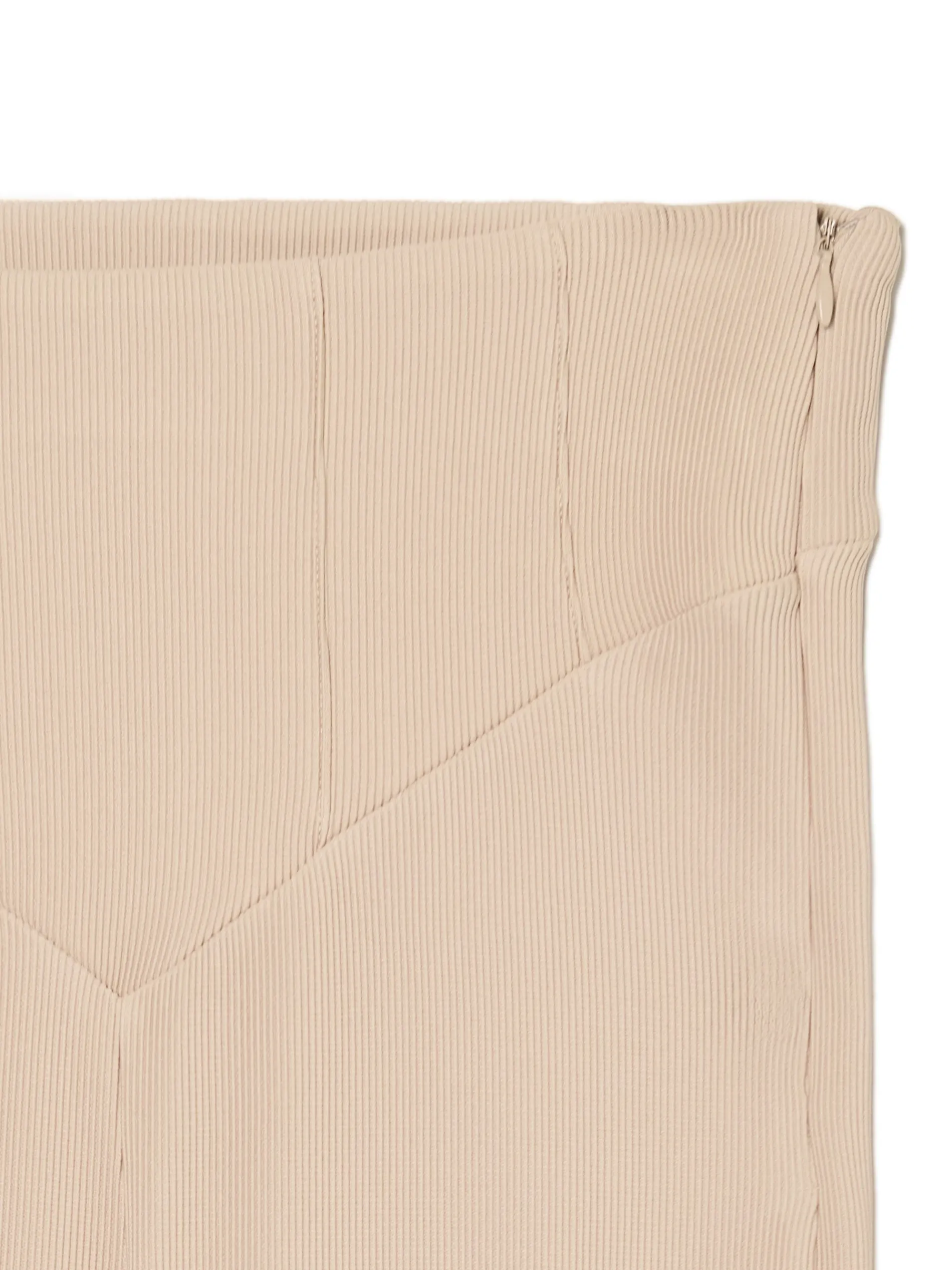 Cropp Spodnie*Prążkowane spodnie typu flare