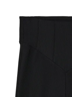 Cropp Spodnie*Prążkowane spodnie typu flare