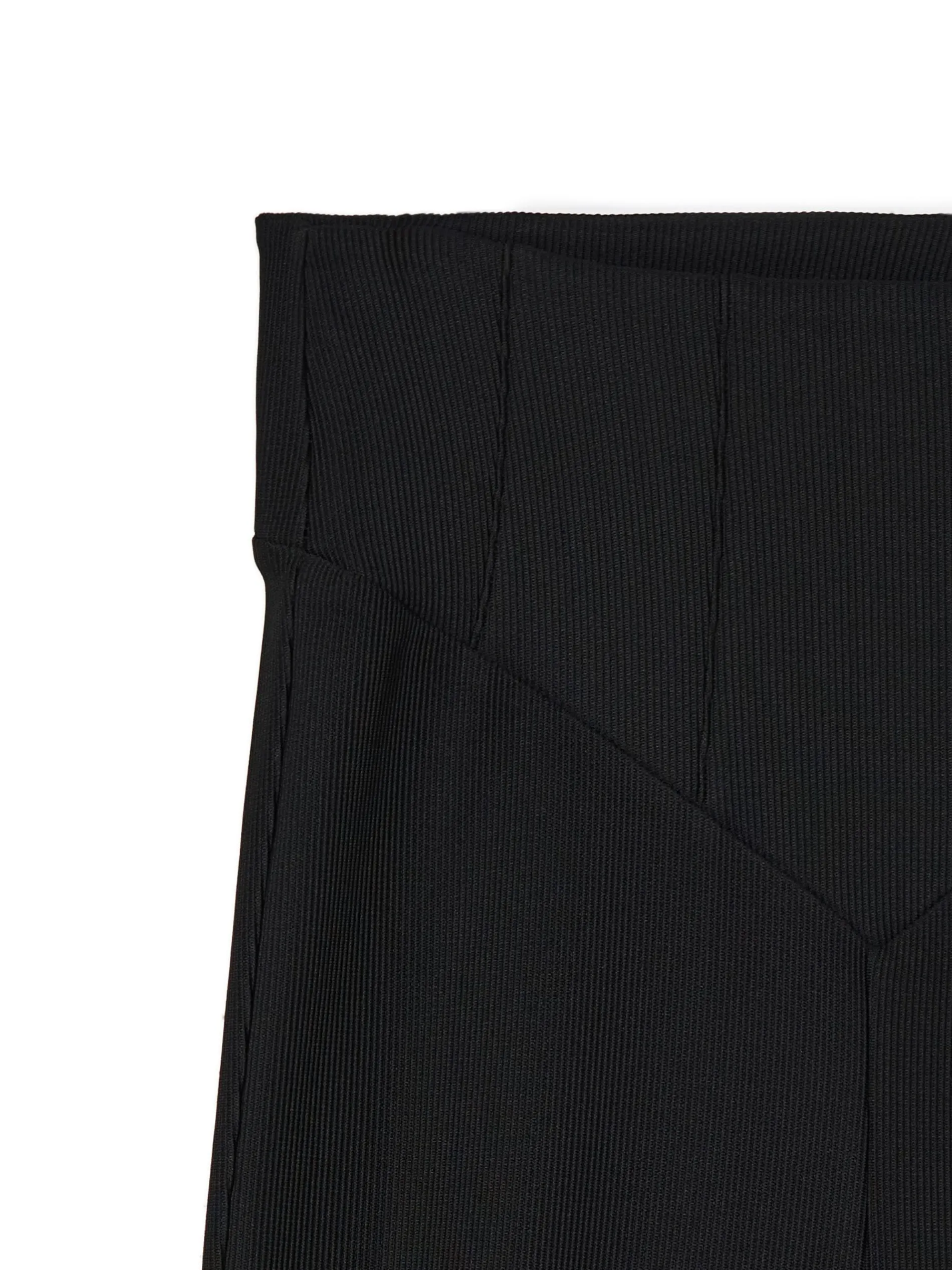 Cropp Spodnie*Prążkowane spodnie typu flare