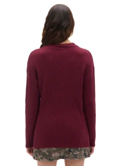 Cropp Swetry*Prążkowany sweter oversize