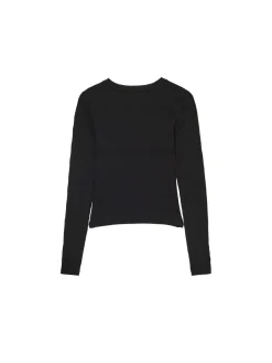 Cropp Swetry*Prążkowany sweter z wycięciami na rękawach