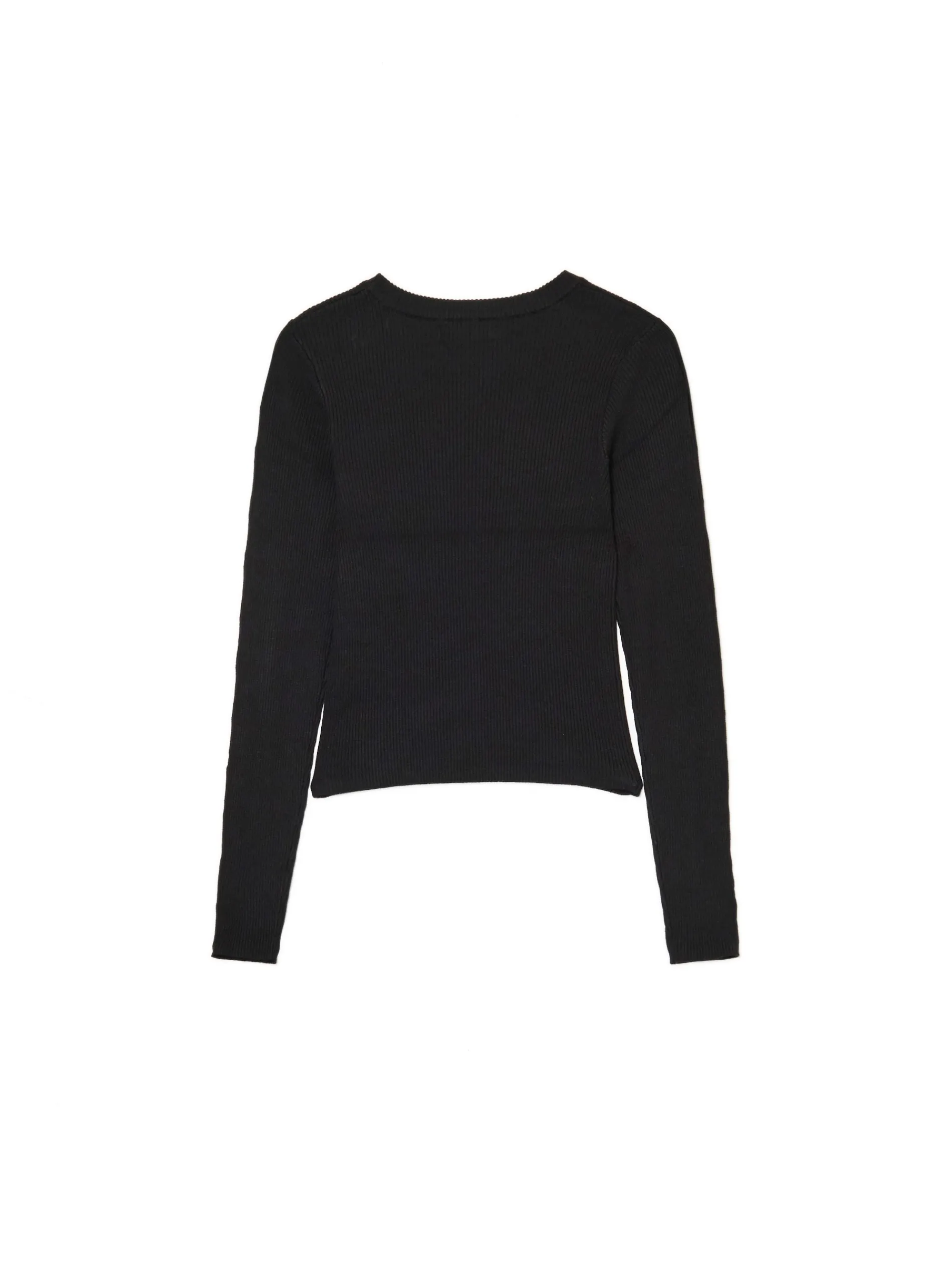 Cropp Swetry*Prążkowany sweter z wycięciami na rękawach