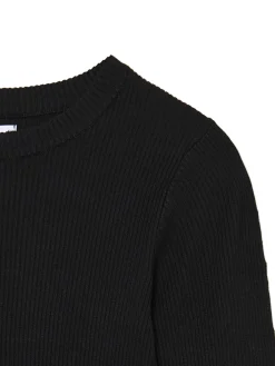 Cropp Swetry*Prążkowany sweter z wycięciami na rękawach