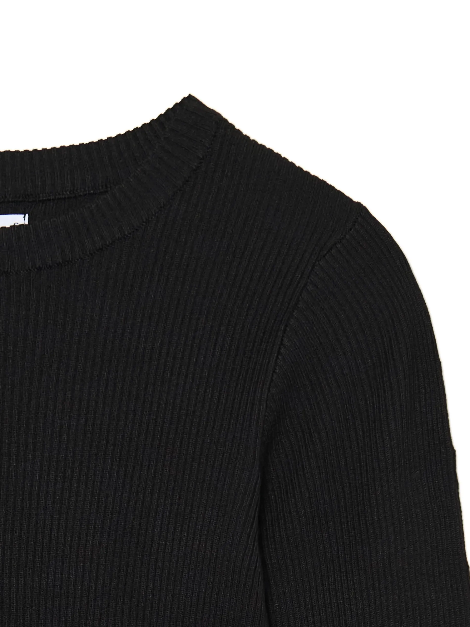 Cropp Swetry*Prążkowany sweter z wycięciami na rękawach