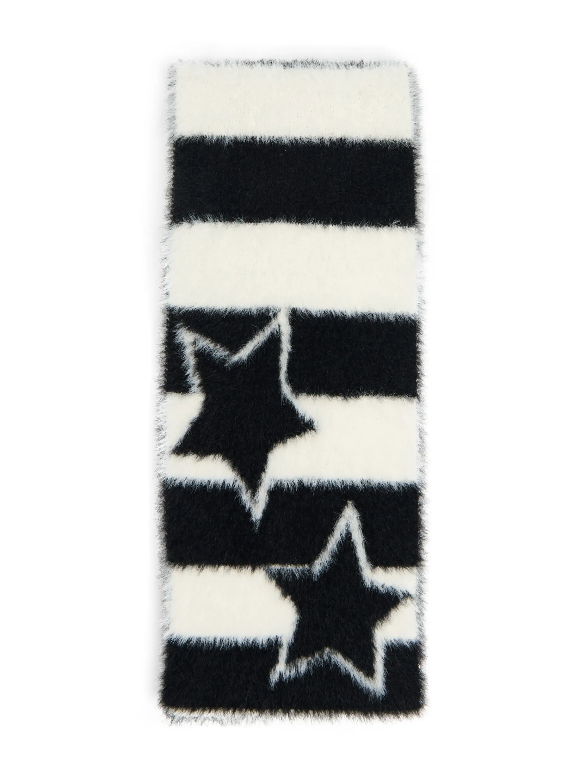 Cropp Szaliki*Puchaty szalik z motywem gwiazdy