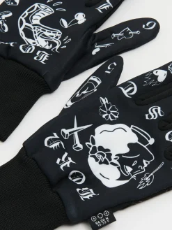 Cropp Rękawiczki*Rękawiczki z kontrastowym nadrukiem