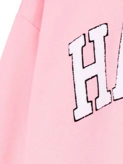 Cropp Bluzy|Unisex*Różowa bluza z aplikacją UNISEX