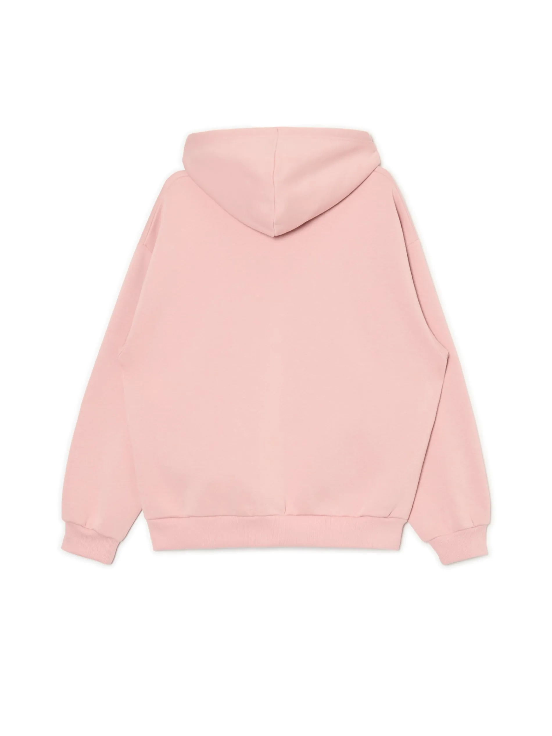 Cropp Bluzy*Różowa bluza z kapturem