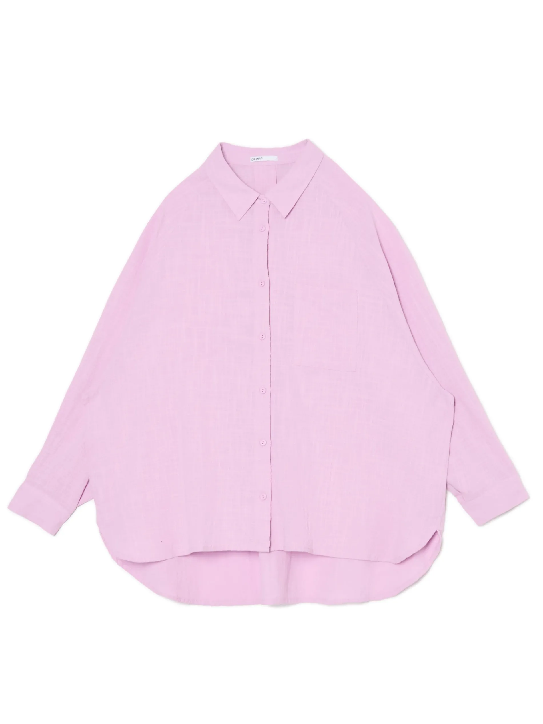 Cropp Koszule, Bluzki*Różowa klasyczna koszula
