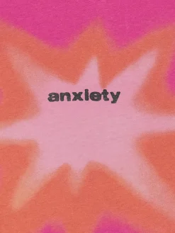 Cropp Koszulki*Różowa koszulka z nadrukiem