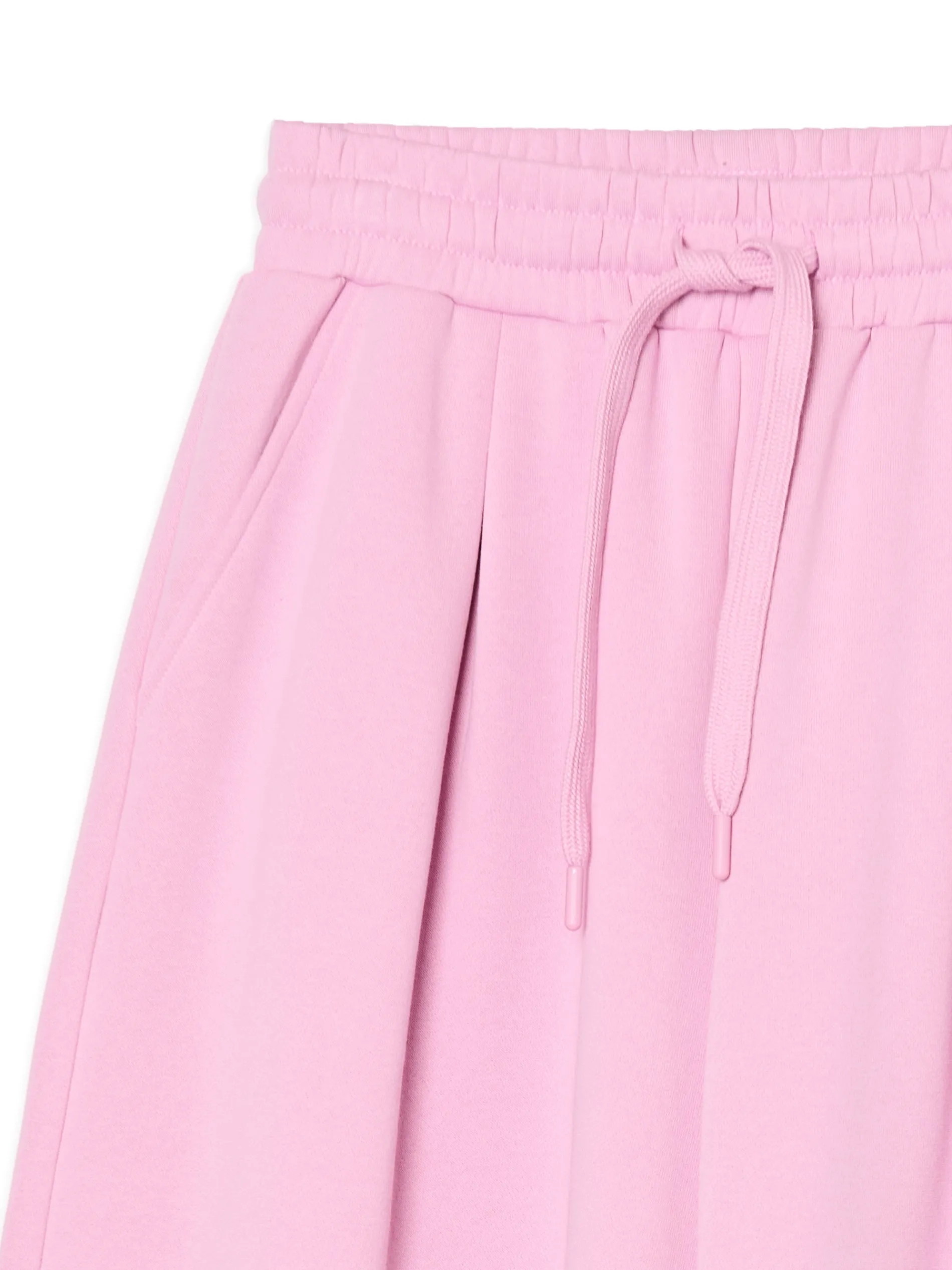 Cropp Spodnie*Różowe joggery z wysokim stanem